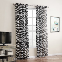 european office window printed sun shade valance curtains